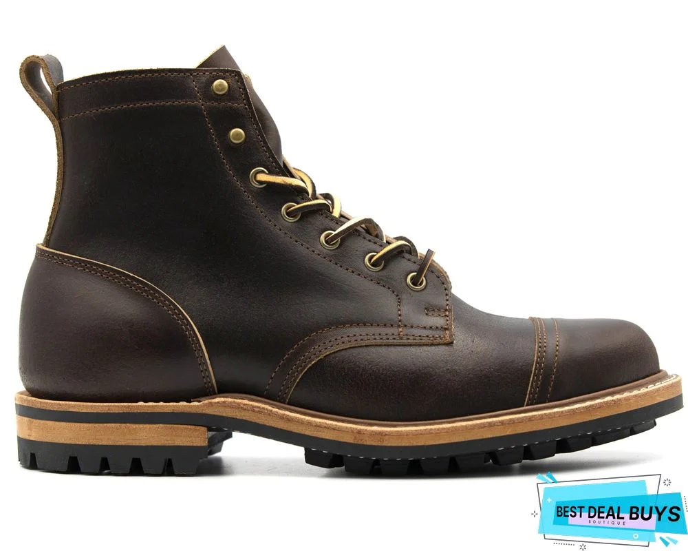 Java Waxed Flesh Men's Boots