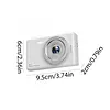 Compact Digital Camera with Fill Light (TF Card Not Included) HD Anti-Shake Student Camera Multiple Modes Portable Mini HD Video Camera Gift for Kids Teens and Starters