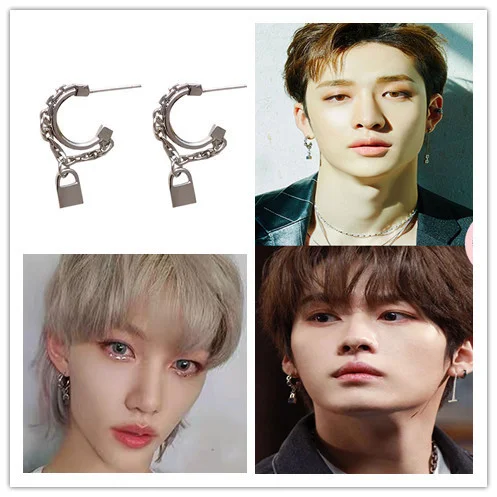 Male deals kpop earrings