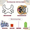 6pcs DIY Diamond Painting Coaster Kit With Holder - Puppy