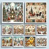 (Multi-Style) Christmas-11CT Stamped Cross Stitch 50*50cm
