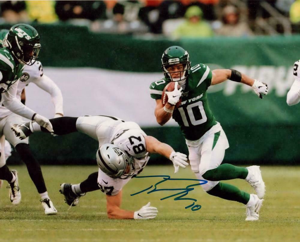 Braxton Berrios Autographed Signed 8x10 Photo Poster painting ( Jets ) REPRINT