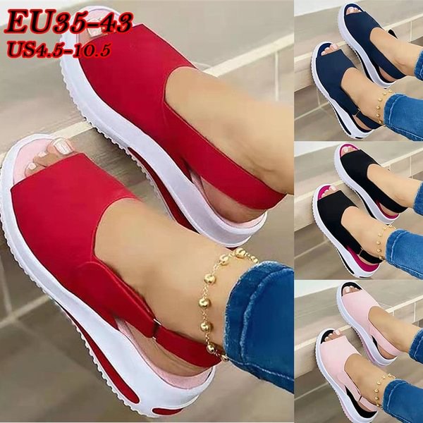 Woman Sandals Soft Stitching Ladies Sandals Comfortable Flat Sandals Women Open Toe Beach Shoes Female Shoes - BlackFridayBuys