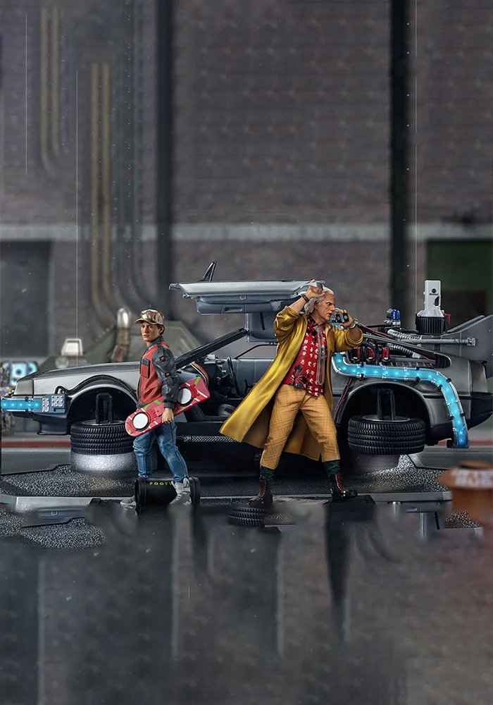 Delorean Full Set Deluxe - Back To The Future Part II-shopify