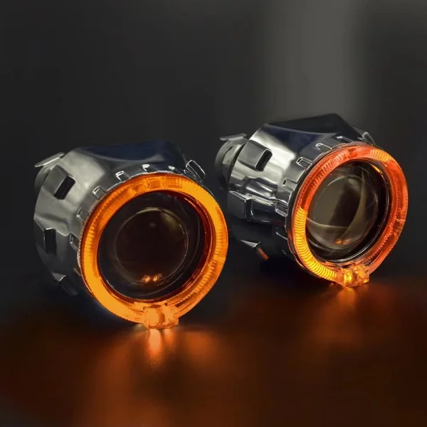 2.5 Inch Dual Light Lens Universal Car Headlight