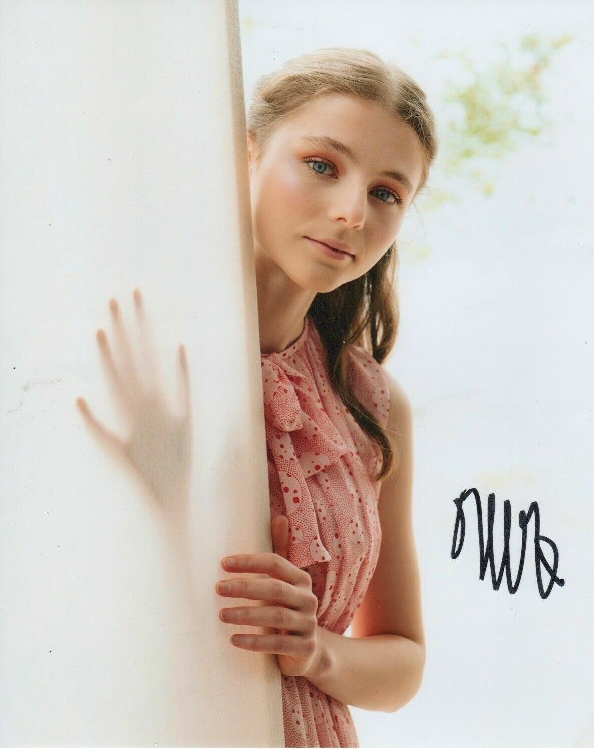 Thomasin McKenzie Autographed Signed 8x10 Photo Poster painting ( Leave No Trace ) REPRINT