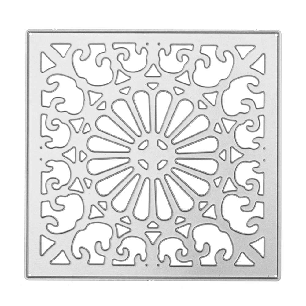 

Square Frame Cutting Dies Stencils Scrapbook Embossing DIY Craft Album Card-217395, 501 Original