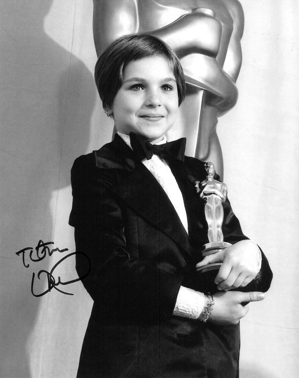 Tatum O'Neal Signed Authentic Autographed 8x10 B/W Photo Poster painting PSA/DNA #AF62952