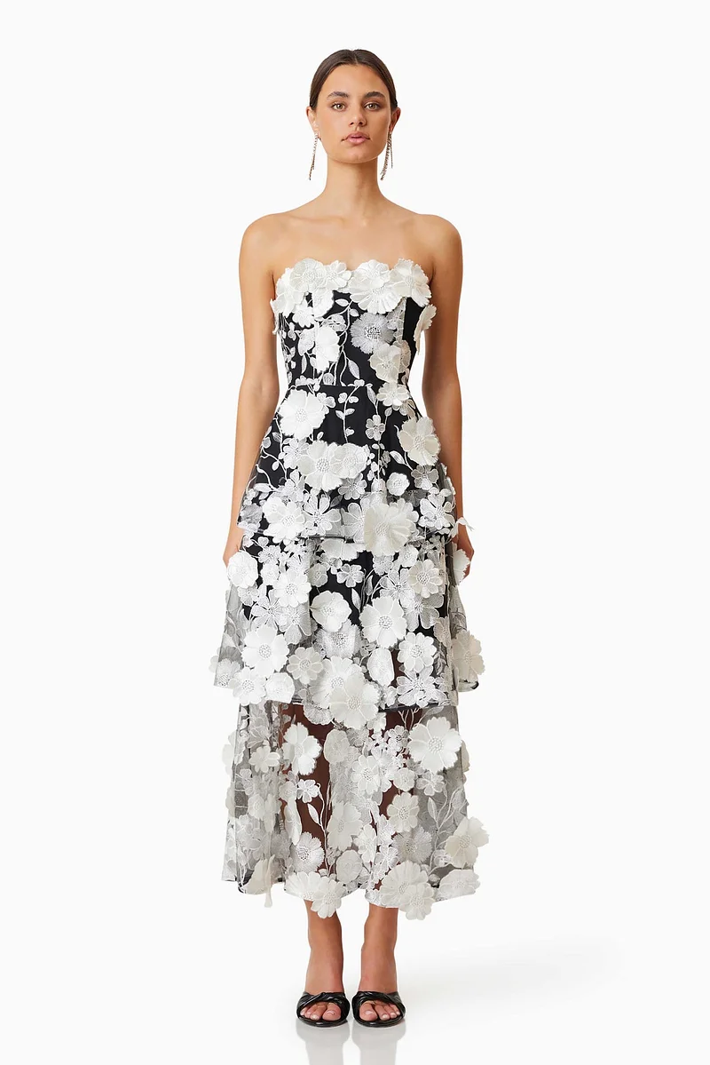 AUGUSTE | RIANNE MAXI DRESS - BLACK