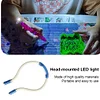 Lampe de Lecture de Cou de Lampe frontale de faisceau de phare de la Peinture au Diamant LED