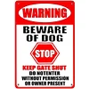 (Multi Style)Warning Sign - Vintage Metal Signs - 20*30cm - Warning