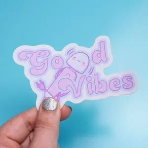 Pastel Sex Toys Vinyl Stickers - Cute Naughty Sex Positivity Stickers -  Kawaii Vibrator Good Vibe Sticker