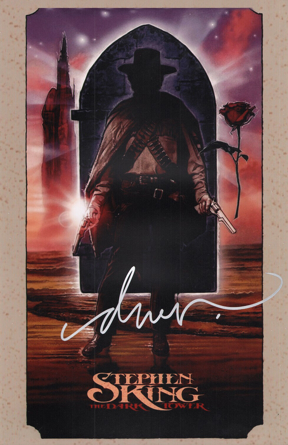 DREW STRUZAN Authentic Hand-Signed Stephen King DARK TOWER