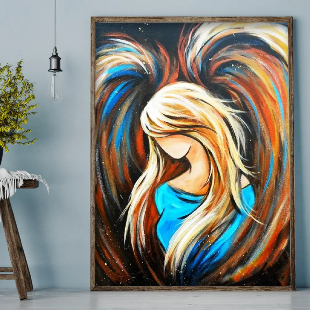 Full Round Diamond Painting 30*40cm - Angel