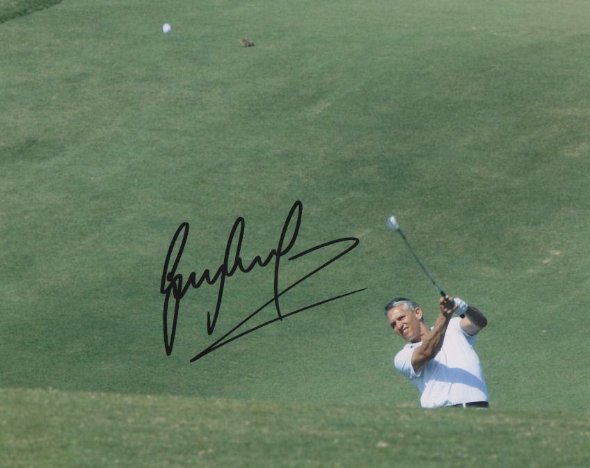 Gary Lineker Golf SIGNED AUTOGRAPHED 10 X 8