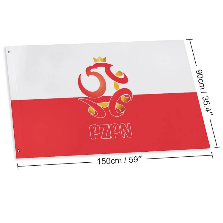 Polen Fahne Flagge - Garten Flagge
