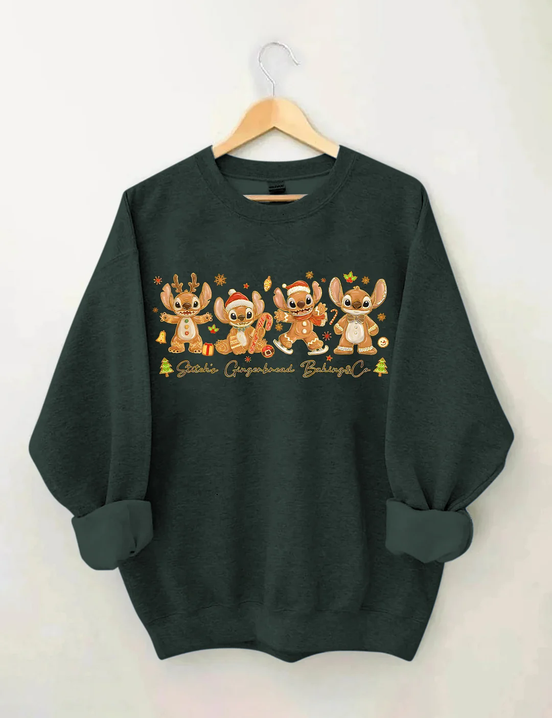Very Merry Christmas Gingerbread Sweatshirt