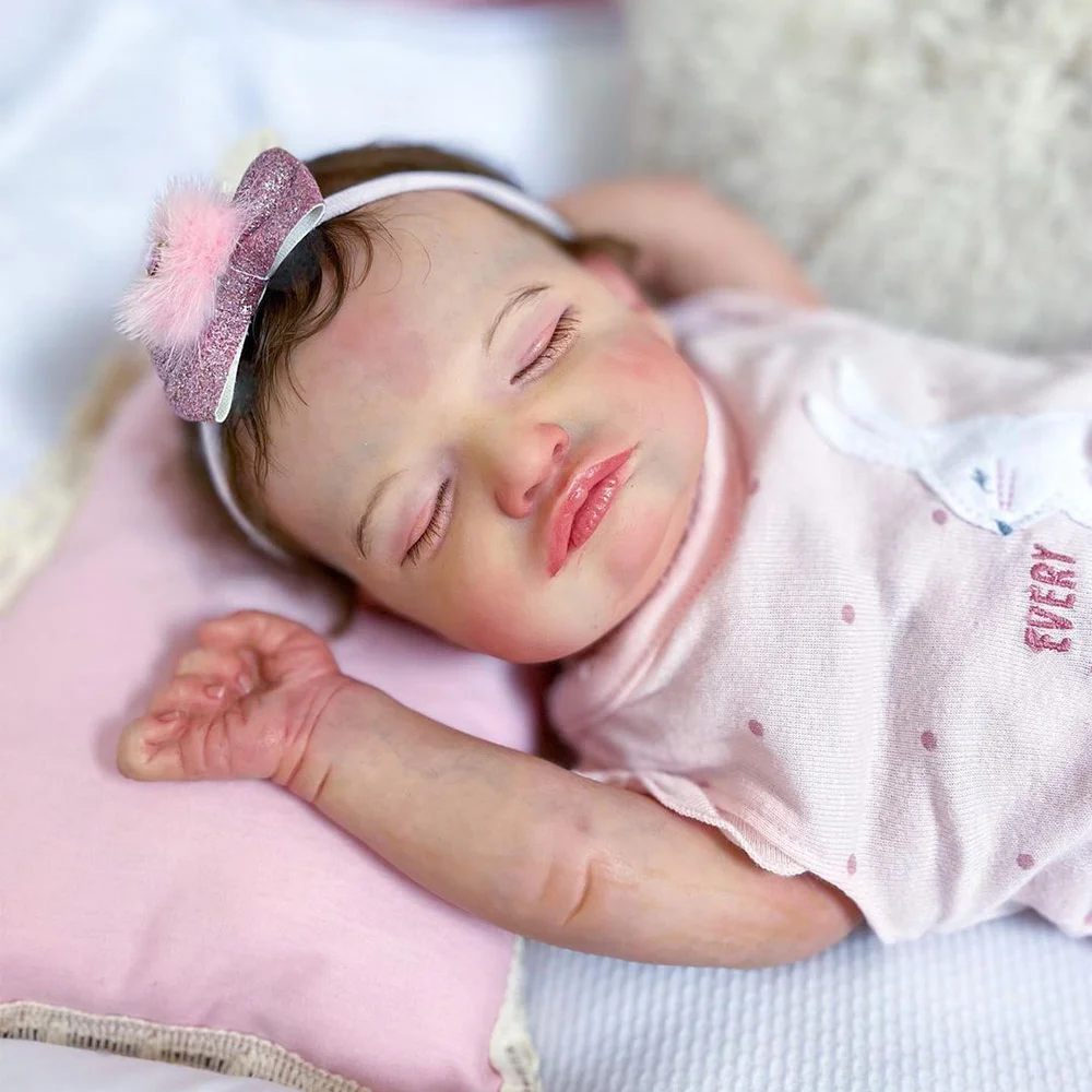 [Heartbeat💖 & Sound🔊] 20" Reborn Newborn Cloth Body Doll Girl Tanle,Best Gift for Children -Creativegiftss® - [product_tag] RSAJ-Creativegiftss®