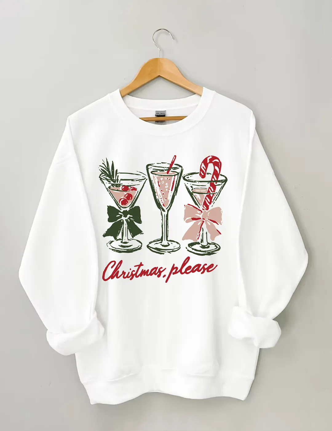 Christmas Please Sweatshirt