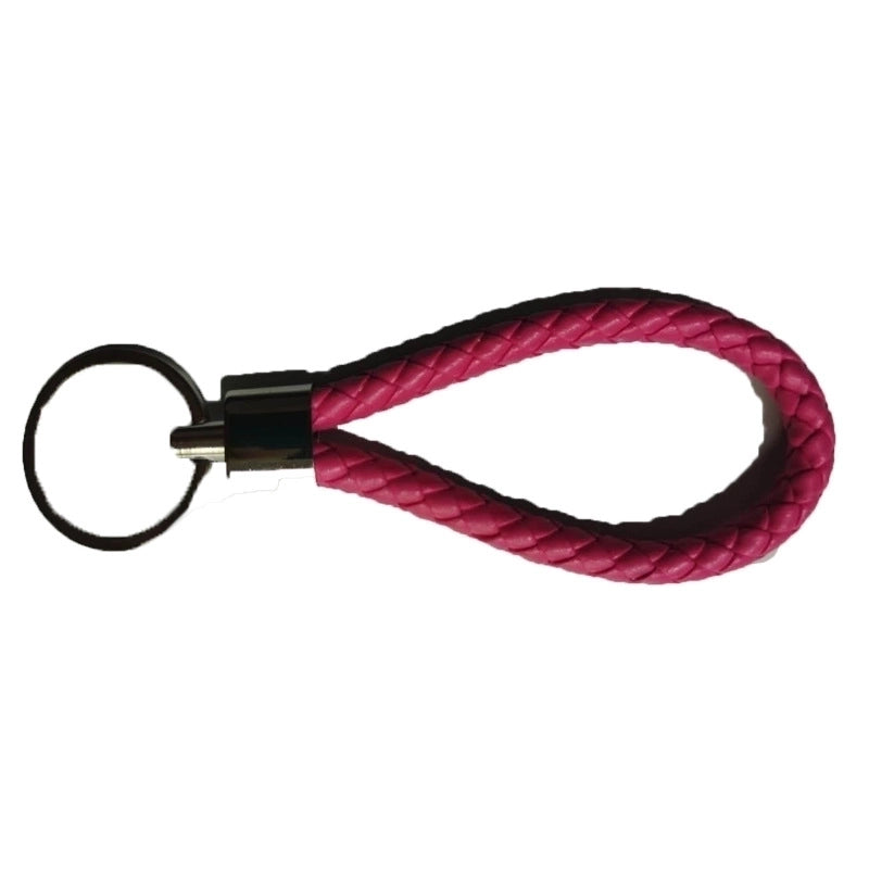 30 Pieces Leather Rope Key Chain Woven Pu Key Chain Pendant Key Chain Car Key Chain Accessories Bag Pendant