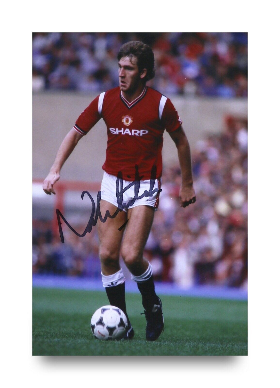 Norman Whiteside Signed 6x4 Photo Poster painting Manchester United Autograph Memorabilia + COA