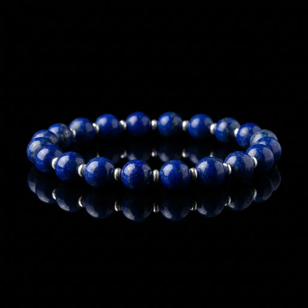 Let Me Shine | Midnight Azure Double-Wrap Crystal Bracelet