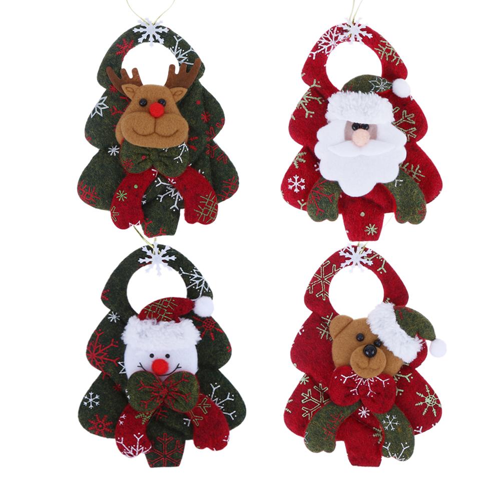 

Christmas Non-woven Pendant Jewelry Three-dimensional Santa Claus Pendant, Bear., 501 Original