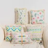 Floral Printed Spring Summer Home Living Creative Cushion Pillow Cover