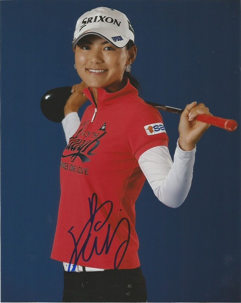 LPGA Sakura Yokomine Autographed Signed 8x10 Photo Poster painting COA GG