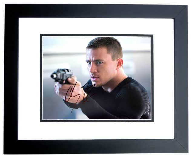 Channing Tatum Signed - Autographed G.I. Joe Actor 11x14 inch Photo Poster painting FRAMED