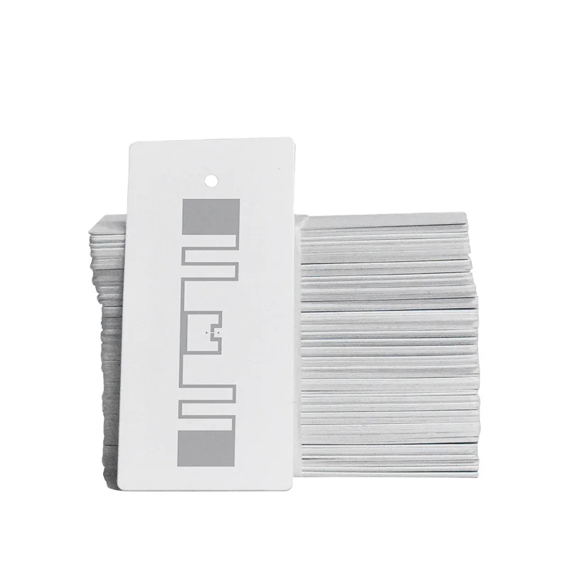 RFID clothing tag paper UHF electronic Label 915M passive RF WM clothes, hats and bodywear inventory automatic anti-theft