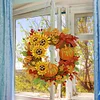DIY Acrylic Special Shaped Diamond Painting Fall Wreath Ornament Hanging Kit