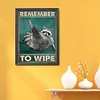 Remember To Wipe-11CT Stamped Cross Stitch 40*55cm tapestrymarket