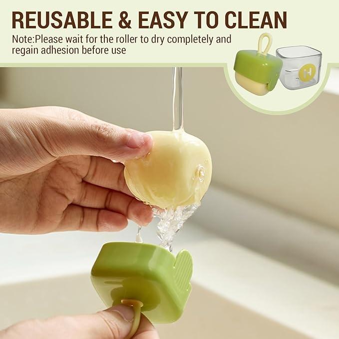 Buy 1 Get 1,Mini Lint Roller,Reusable Lint Remover,Washable Lint Roller,Portable Pet Hair Remover for Clothes,Travel Home 5