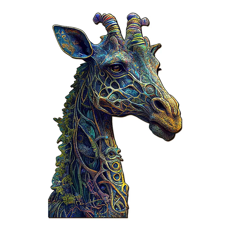 Giraffe Wooden Jigsaw Puzzle