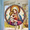 DIY Our Lady-Diamond Painting Pendant