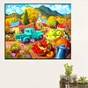 Diamond Painting -DIY Round Drill Outdoor Autumn Scene(50x60cm)