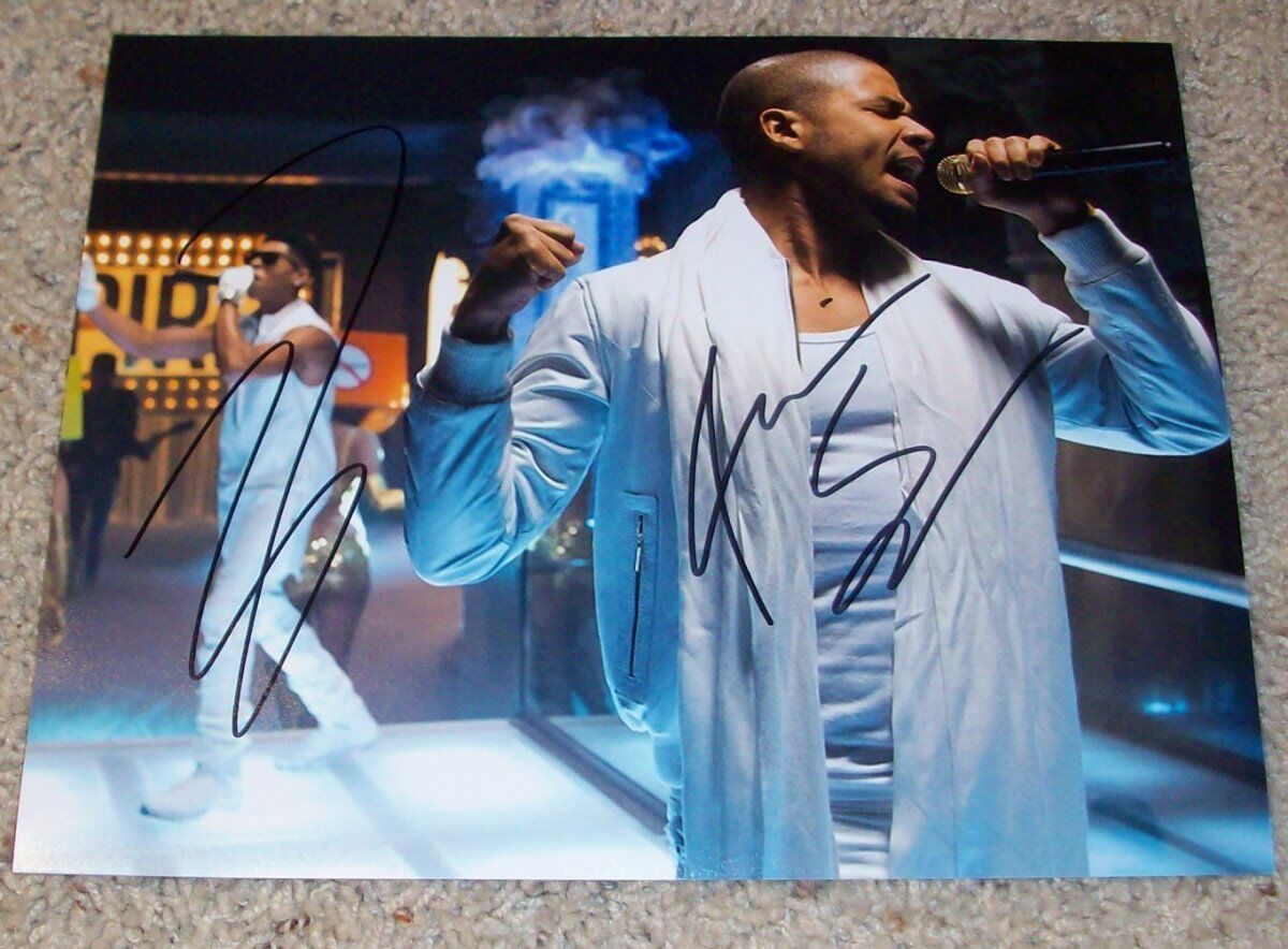 JUSSIE SMOLLETT & BRYSHERE GRAY EMPIRE SIGNED AUTOGRAPH 8x10 Photo Poster painting w/PROOF