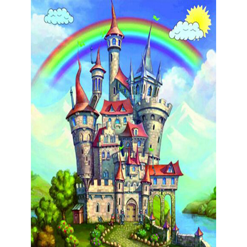

Color Castle - Round Drill Diamond Painting - 30*40CM, 501 Original