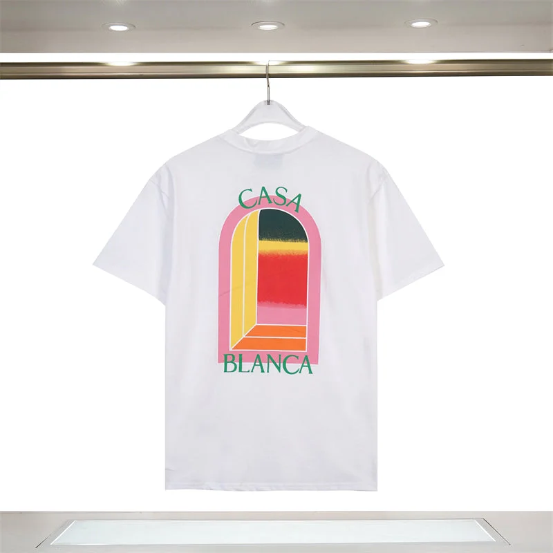 Casablanca 2023 new fashion T-shirt short sleeves