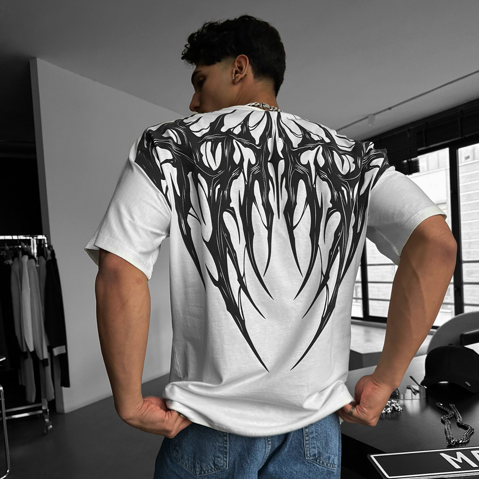 Oversized Mafia Tribal T-shirt