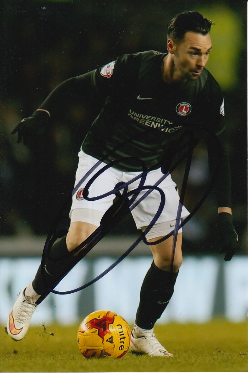 CHARLTON ATHLETIC HAND SIGNED CHRIS EAGLES 6X4 Photo Poster painting.