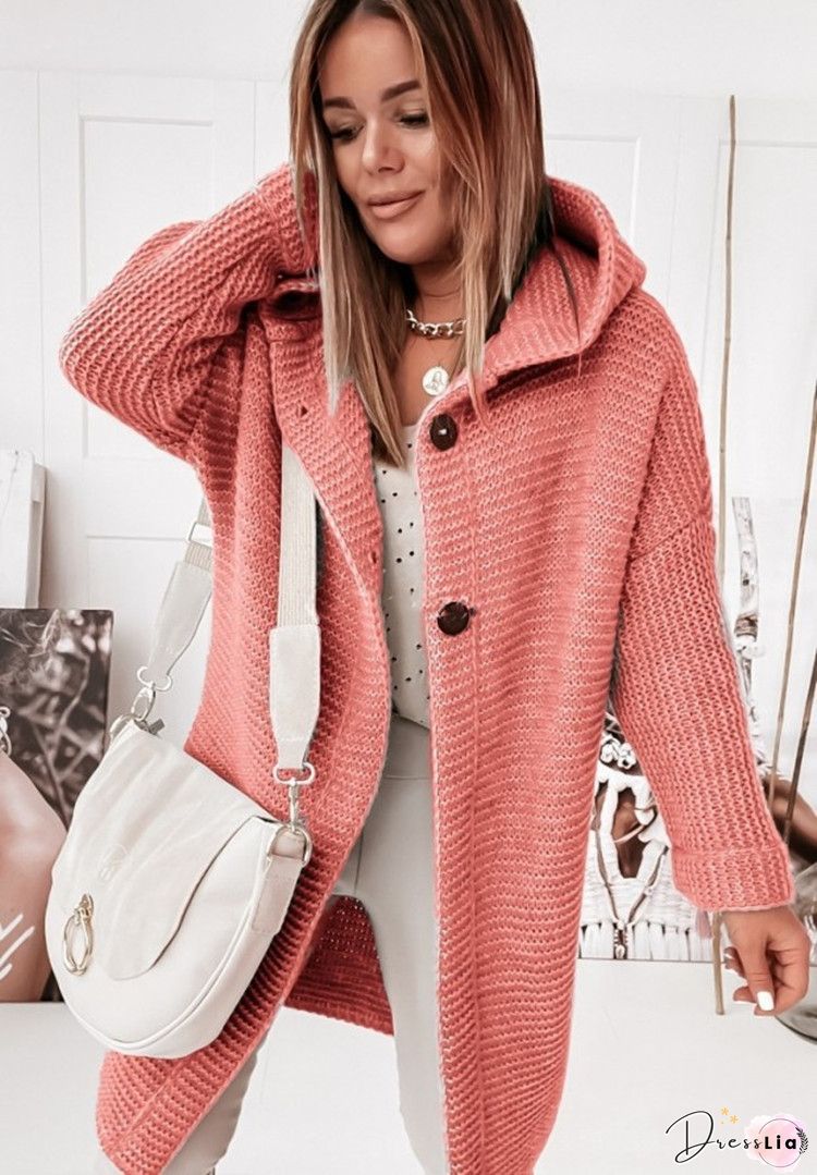 Plus size thickening Casual Lace-Up Sweater