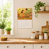 2027 New DIY Diamond Painting Flower Little Girl Wall Calendar Kit 12-Month Flip Calendar Design Home Decor
