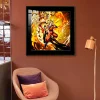 Dragon Fist Super Saiyan 3 Son Goku Decorative Painting - Dragon Ball Decorative Painting - JuZi Studio