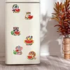 6Pcs Wassermelone Tier K&uuml;hlschrank Aufkleber - 5d DIY Handwerk Aufkleber Magnet