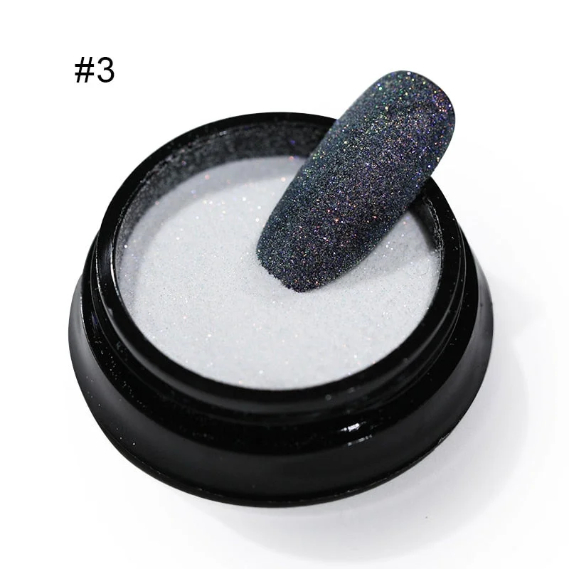 Sugar  Nail Powder Hair Wool Shining Nail Art Glitter Dust Pigment DIY Nail Art Decoration-Nail Inspo