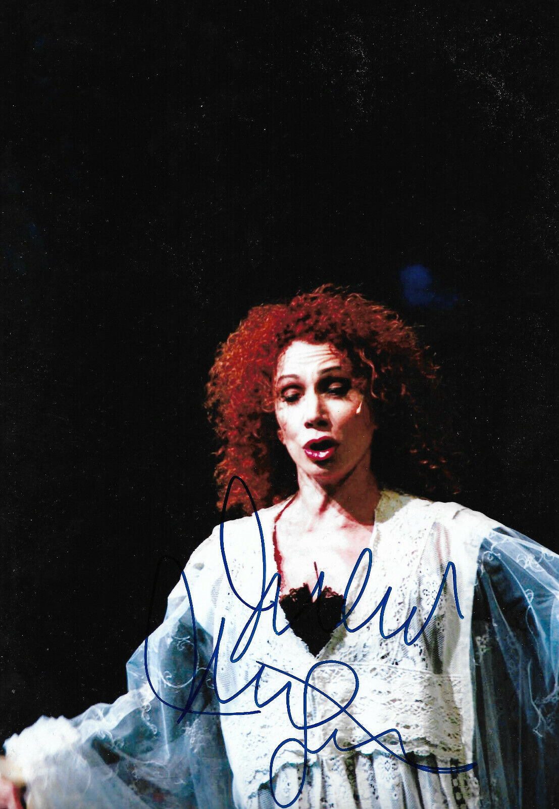 Julia Migenes Opera signed 8x12 inch Photo Poster painting autograph