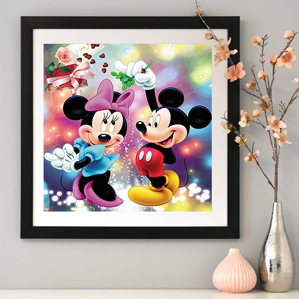 

(Multi Size DIY Kits) Cartoon Mouse - Round/Square Drill Diamond Painting, 30x30, 501 Original