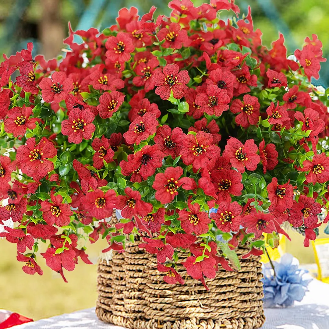 Upgraded High-grade  Material 🌱 Rainproof Lifelike Artificial Flowers With UV-Shield Coating